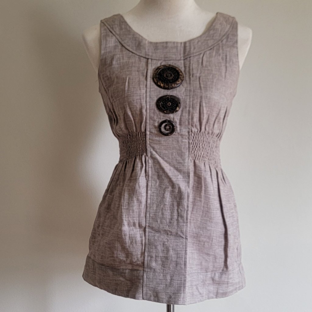 Button Tunic Top